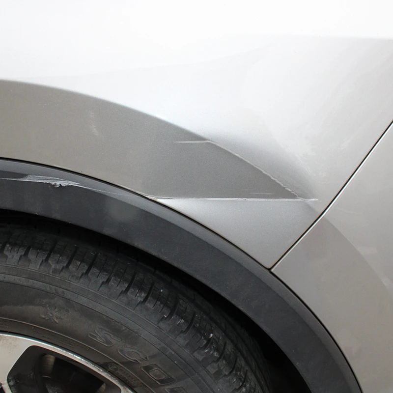 Verformung im Bereich des Radlaufs mit der Schadenssumme